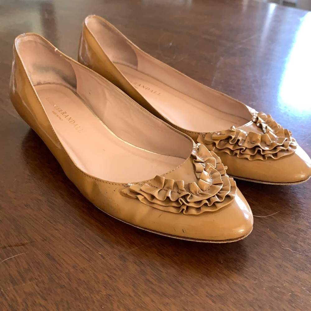 Loeffler Randall patent leather flats